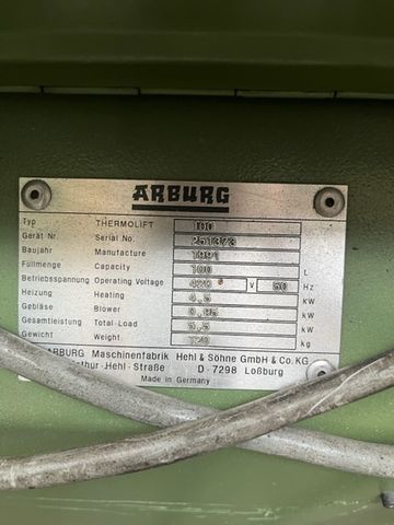 Arburg-Thermolift-100-suszarnia-Szczeppol-Łódź-Polska