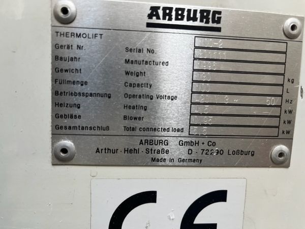 Arburg-Thermolift-100-suszarnia-Szczeppol-Łódź-Polska