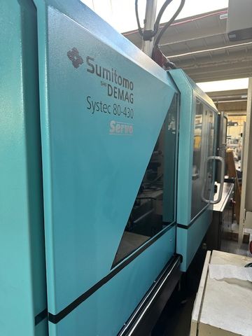 Sumitomo Demag Systec 80/420-430 / Maszyna hybrydowa / Bardzo dobry stan techniczny